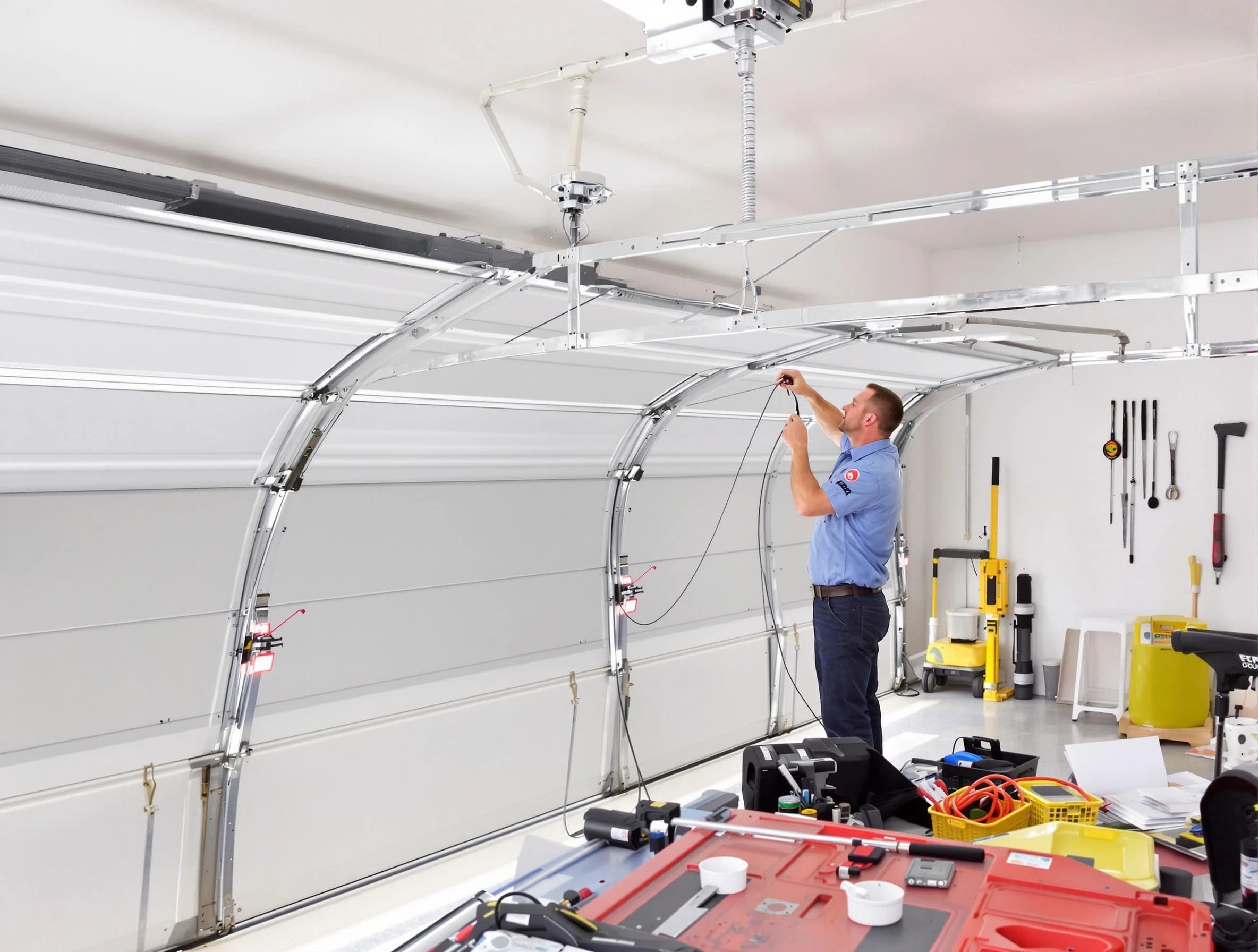 Garage door cable repair service by Payson Garage Door Repair in Payson