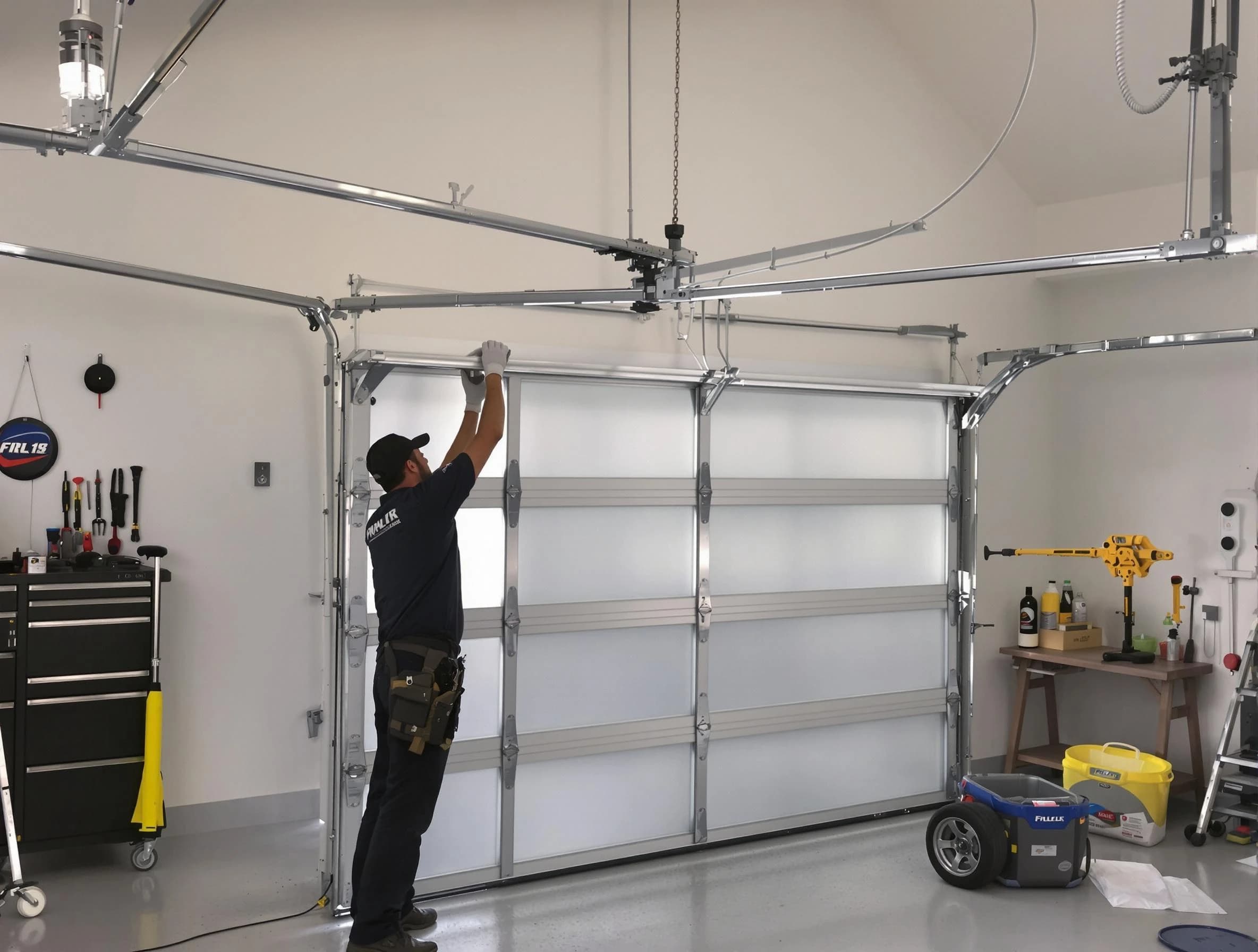Payson Garage Door Repair certified team performing precision garage door installation in Payson