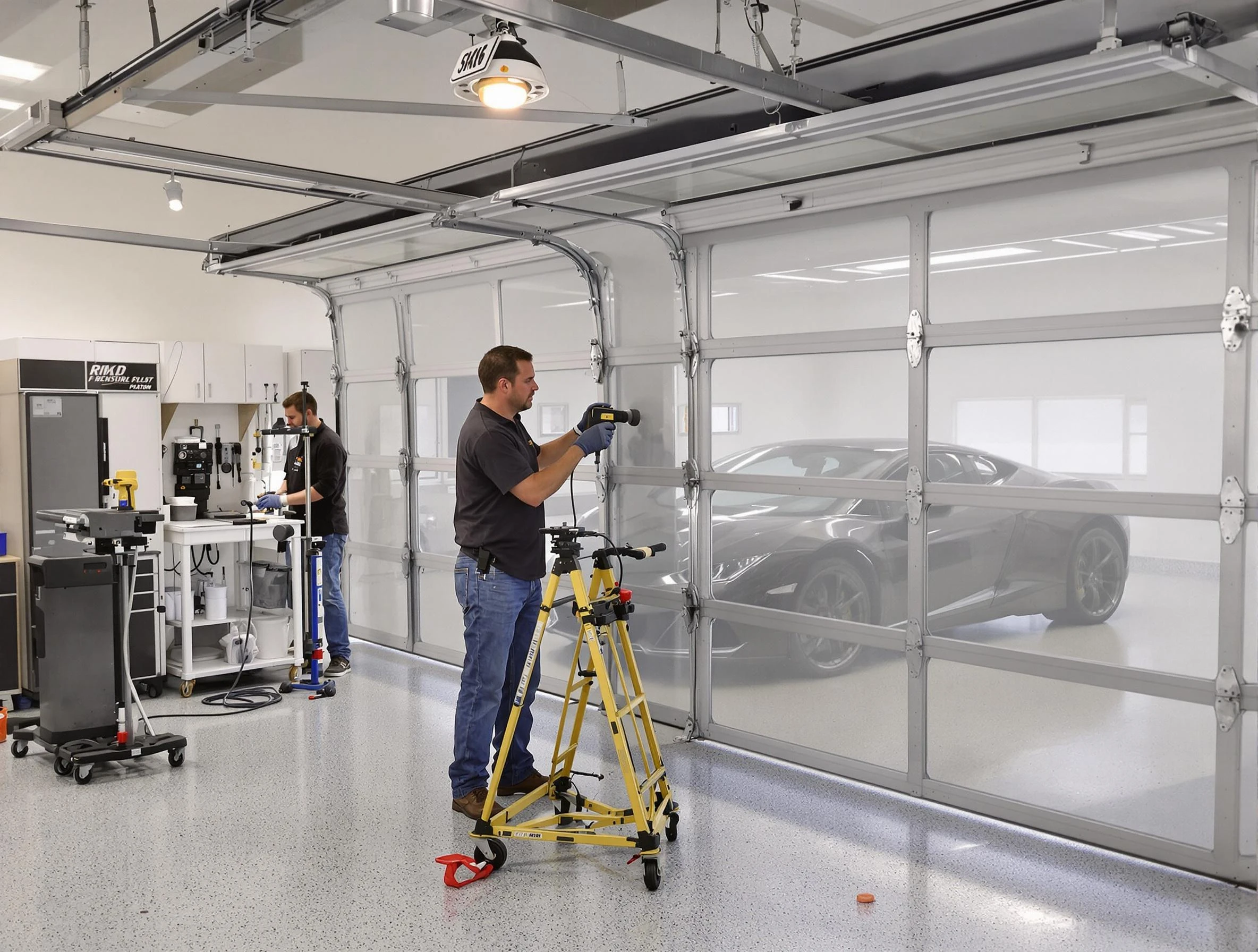 Garage Door Dents Repair in Payson