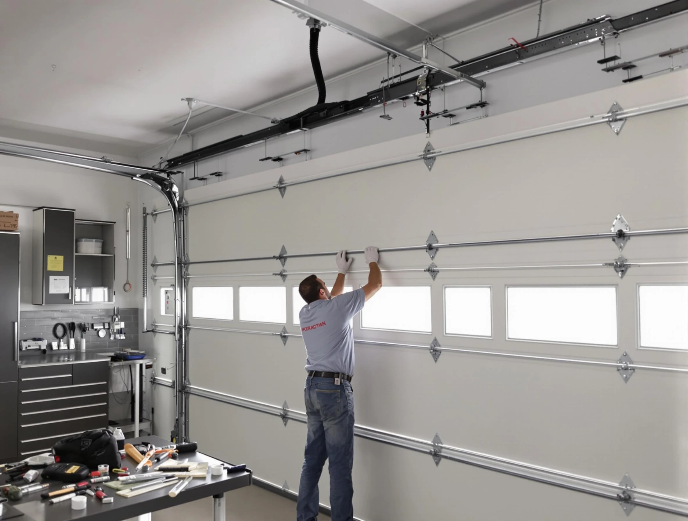 Garage Door Track Repair in Payson
