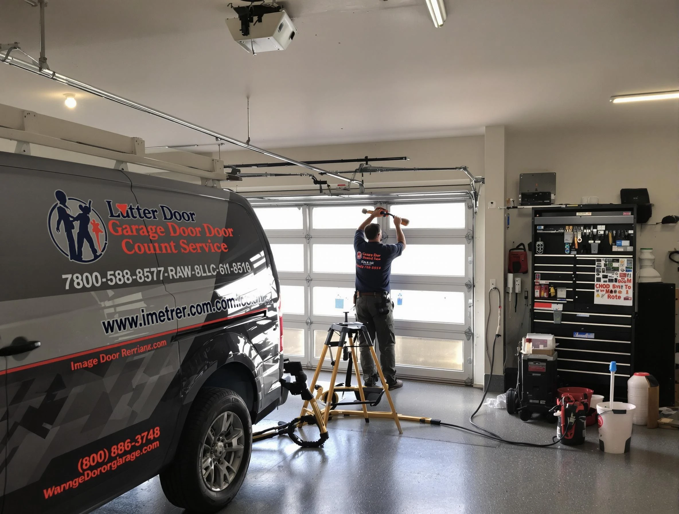 Payson Garage Door Repair rapid response team performing same-day repair in Payson